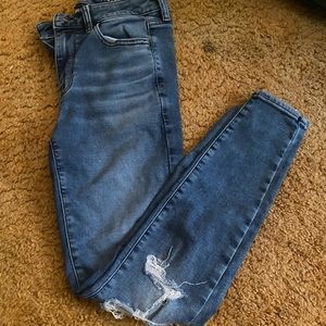 AE skinny jeans size 6R-high rise jeggings